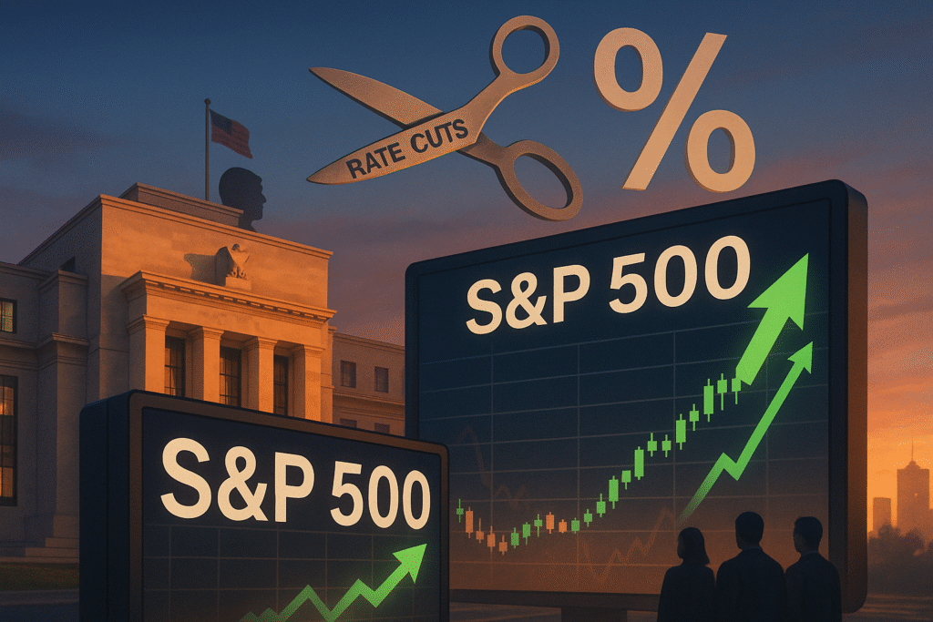 S&P 500 rate cuts
