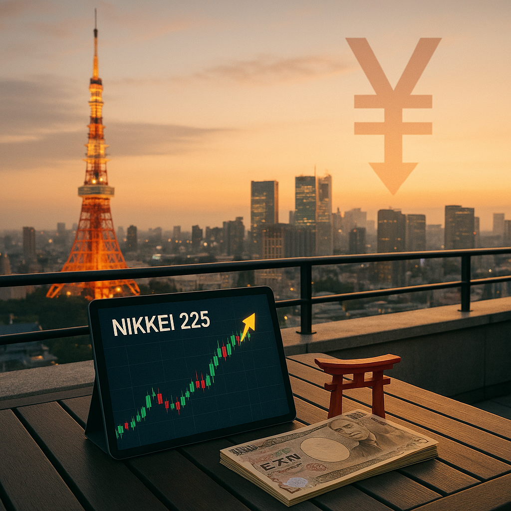 Nikkei 225: Understanding Its 40-Year High in a Weak Yen Environment